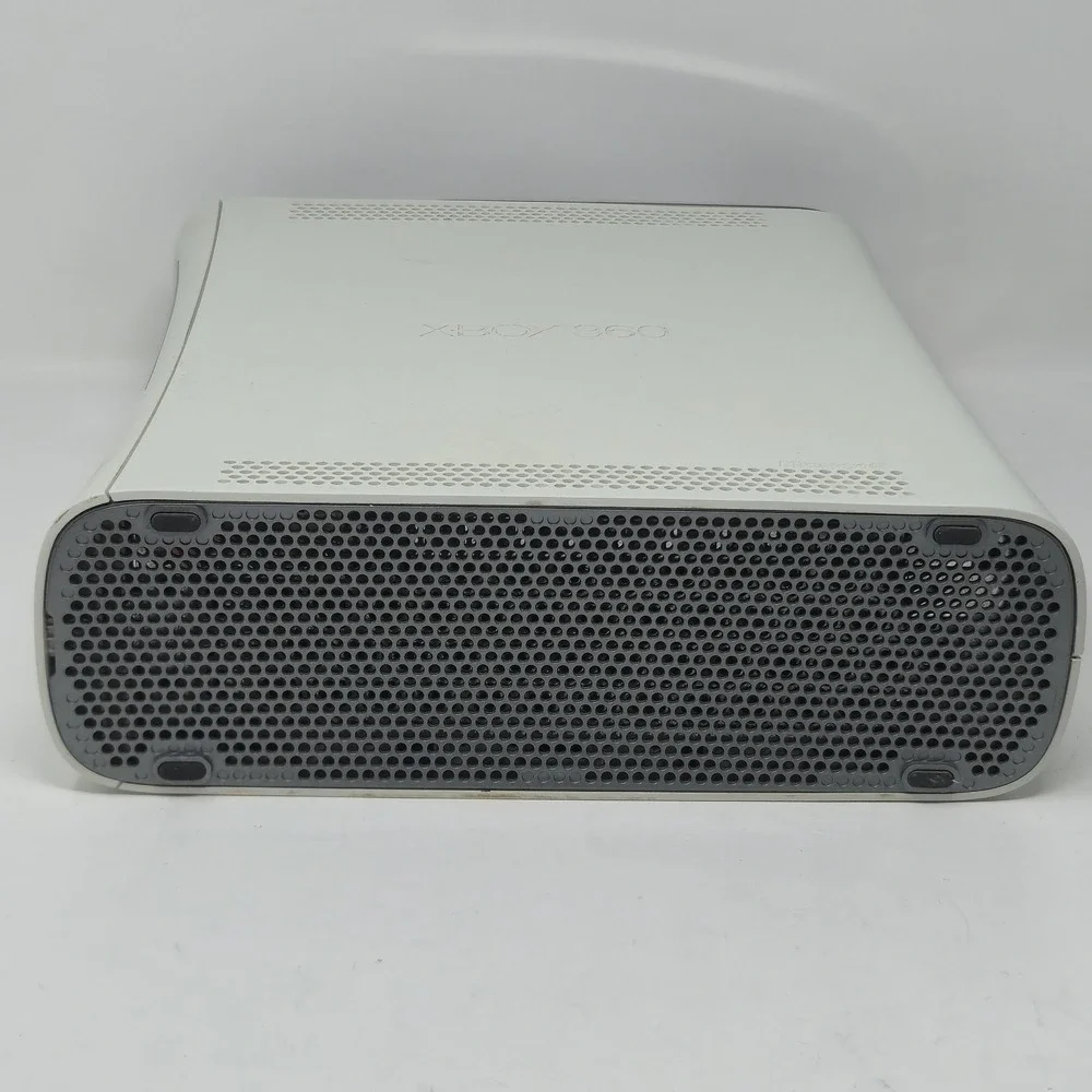 Microsoft Xbox 360 White Console Bundle Tested 14gb HDD 203W PSU Controller + AV